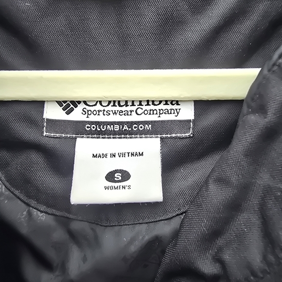 COLUMBIA Women's Hiking Outdoors Waterproof Grey Jacket - SIZE Small - Picture 3 of 4
